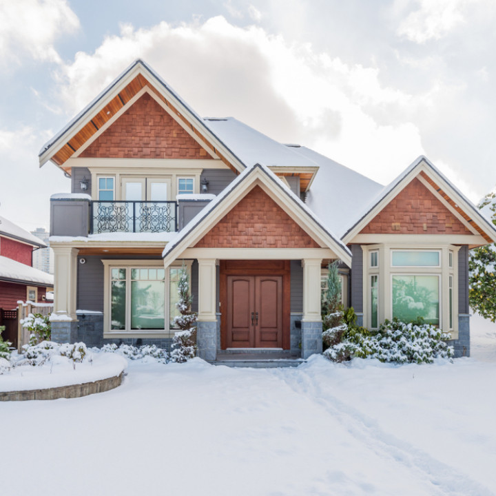 roof snow raking service