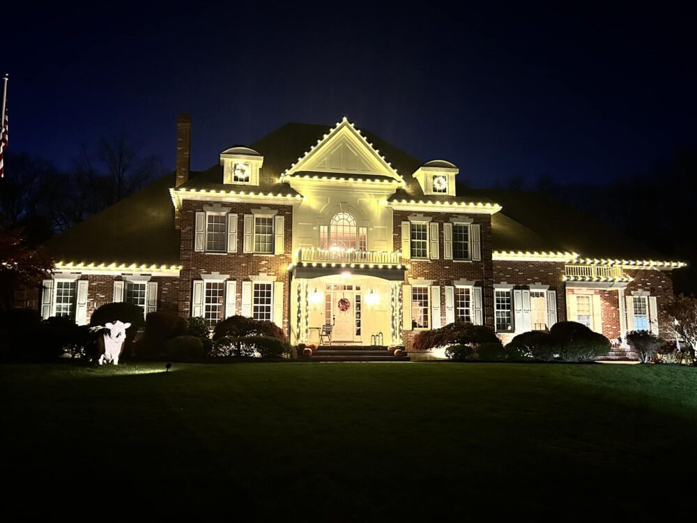 Residential Christmas Light Installation