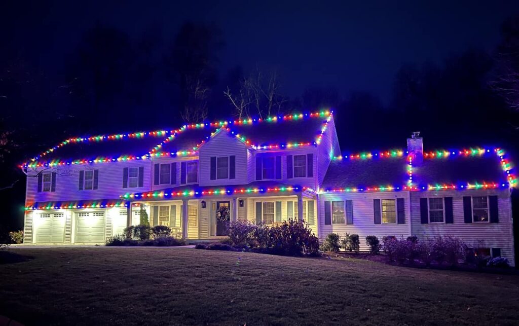 Residential Christmas Light Installation